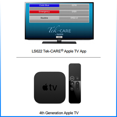 LS622 Tek-CARE Apple TV App