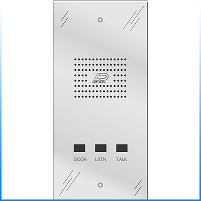 IR-425 5-Wire Oversized Apartment Intercom Station Stainless Steel