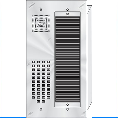 MS-042 MILLENNIUM Stainless Steel
Apartment Lobby Panel  